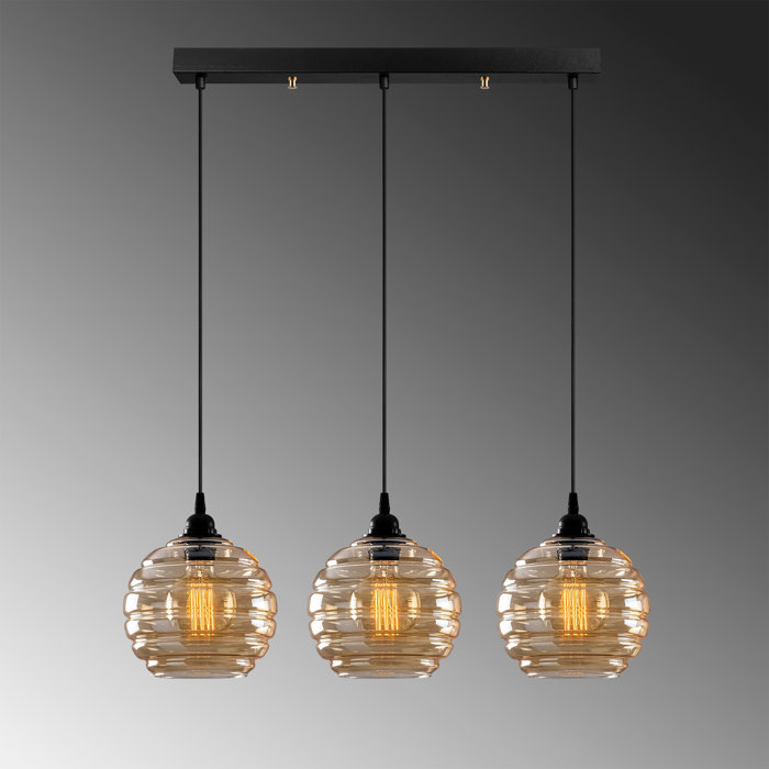 Williston Premo 3 Light Kitchen Island Globe Pendant Wayfair